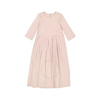 맥스마라 Max Mara Corsaro Cotton Satin Dress In Pink 92212401 004
