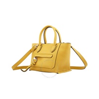 Longchamp Mailbox Yellow Ladies 6.9 x 7.9 x 5.5 in Top Handle Bag 10103HTA020