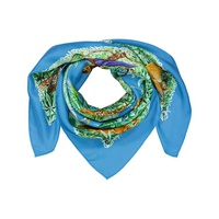 Hermes Silk Twill Equateur Wash Square Scarf 071798S 08