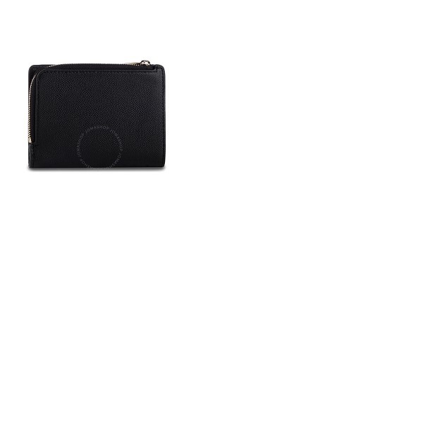 훌라 Furla Mimi S Textured Leather Bifold Wallet - Onyx PBO4 1023262