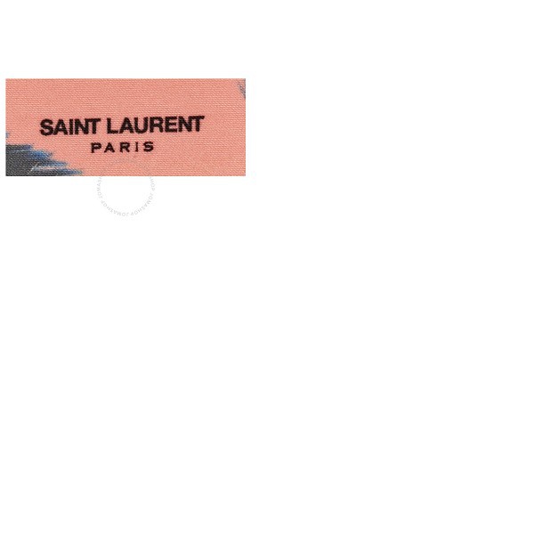생로랑 생로랑 Saint Laurent Mens Dip-Dye Palm Printed Nylon Bill Pouch 556258 HZT0E 5569