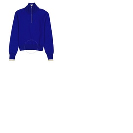 Mm6 메종 마르지엘라 Mm6 메종마르지엘라 Maison Margiela Maison Margiela Mens Klein Blue /White Stripe High Neck Wool Sweater S50HA1022-S17836-520F