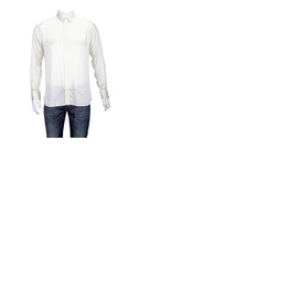 생로랑 Saint Laurent Studded Silk Satin Long Sleeve Shirt 603352 Y4A13 9095