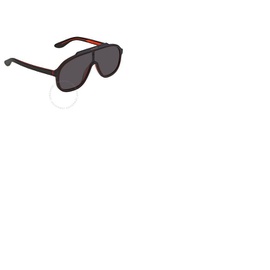 구찌 Gucci Grey Mirror Shield Mens Sunglasses GG1038S 001 99