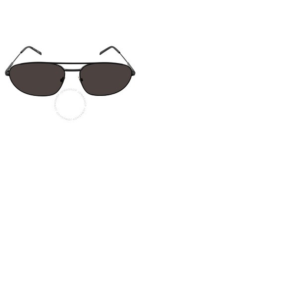 생로랑 생로랑 Saint Laurent Black Navigator Mens Sunglasses SL 561 001 61