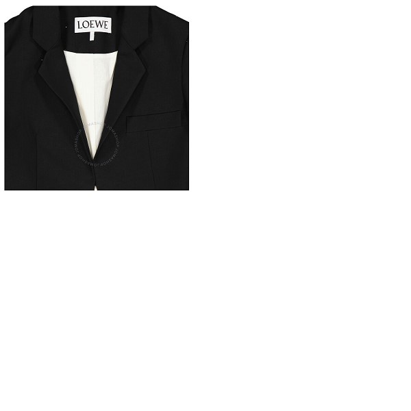 로에베 로에베 Loewe Ladies Tie-cut Sleeve Panel Linen Jacket S2107030PA.1102