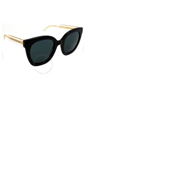 구찌 구찌 Gucci Grey Cat Eye Ladies Sunglasses GG0564SN 001 51
