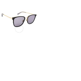 보테가 베네타 Bottega Veneta Grey Square Mens Sunglasses BV0261SK 002 55
