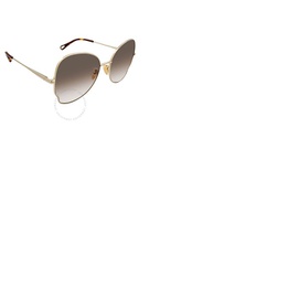 Chloe Brown Butterfly Ladies Sunglasses CH0094S 001 59