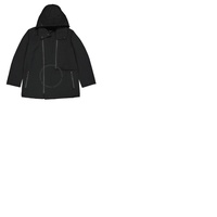 Adidas Y-3 Black Relaxed Fit Classic Dense Woven Hooded Parka HB3399