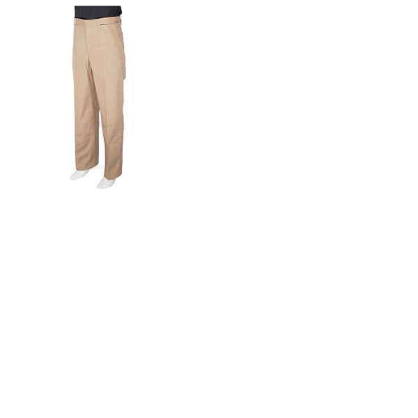 버버리 버버리 Burberry Mens Strap Detail Cotton Trousers 4557891
