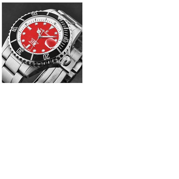  Revue Thommen Diver Automatic Red Dial Mens Watch 17571.2438