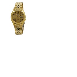 Seiko 5 Automatic Gold Dial Mens Watch SNKC02J1
