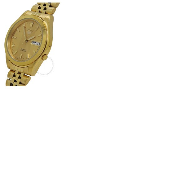  Seiko 5 Automatic Gold Dial Mens Watch SNKC02J1