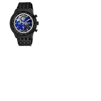 Seapro Meridian World Timer GMT Blue Dial Mens Watch SP7322