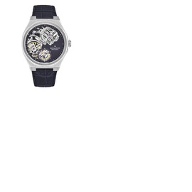 Manager Revolution Hand Wind Blue Dial Mens Watch MAN-RM-03-SL