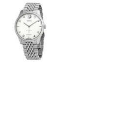 구찌 Gucci G-Timeless Automatic Silver Dial Mens Watch YA126354