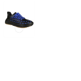 보테가 베네타 Bottega Veneta Mens Low-top Contrast Lace Speedster Sneakers 578305 VIFH0 1014