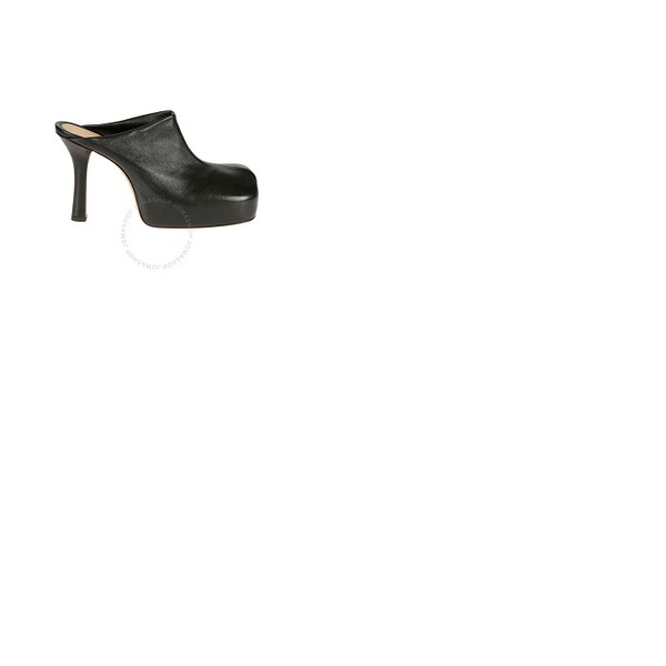 보테가베네타 보테가 베네타 Bottega Veneta The Bold Ladies Black Slip-on 105mm Mules 630148VBP401000