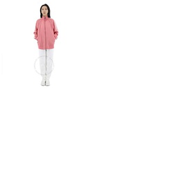 몽클레어 Moncler Ladies Pink Satin Track Jacket E20935760300-C0006-417