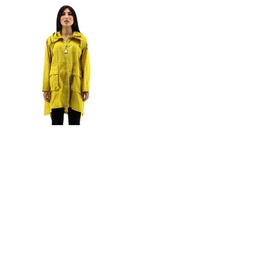 몽클레어 Moncler Ladies Dark Yellow High-low Rain Coat G10931C73800-54155-15B