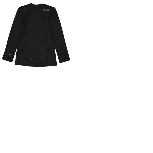  오프화이트 Off-White Ladies Black Formal Bandana Jacket OWEF073S21FAB0011000