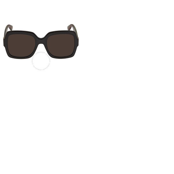 구찌 구찌 Gucci Brown Square Ladies Sunglasses GG0036SN 002 54