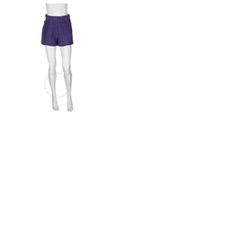 Chloe Ladies B러스 RUSHED Cotton A-line Shorts CHC19ADS0404648F