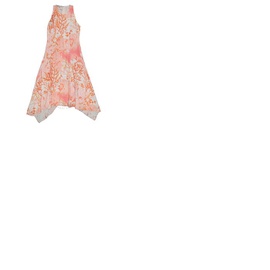 스텔라 맥카트니 Stella Mccartney Ladies Coral Print Dress in Pink 603153 SRA59 9515
