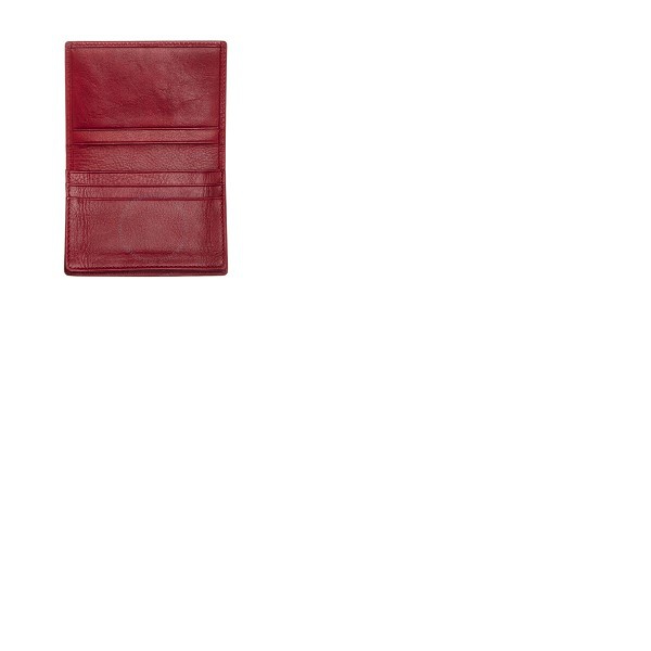  Breed Porter Genuine Leather Bi-Fold Wallet - Maroon BRDWALL002-MRN