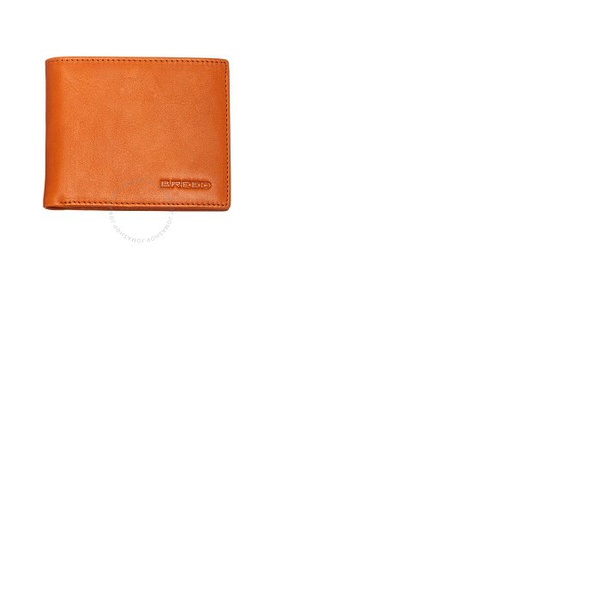  Breed Locke Genuine Leather Bi-Fold Wallet - Orange BRDWALL001-ORG