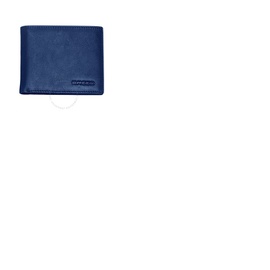 Breed Locke Genuine Leather Bi-Fold Wallet - Navy BRDWALL001-BLU