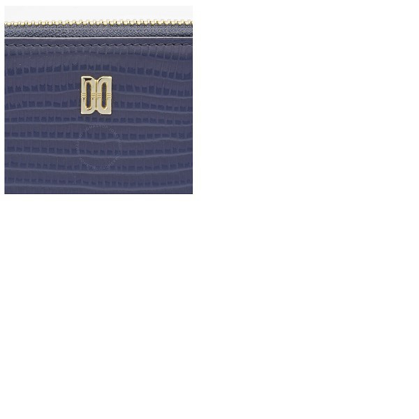  Daks Ladies Henley Navy Leather Zip-around Wallet WWSS18901 NV 8E