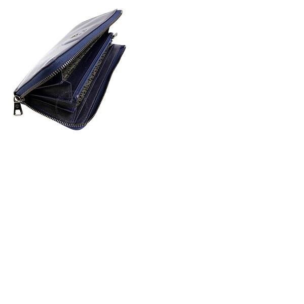 롱샴 Longchamp Le Pliage Cuir Zip Around Wallet - Navy L3418757556