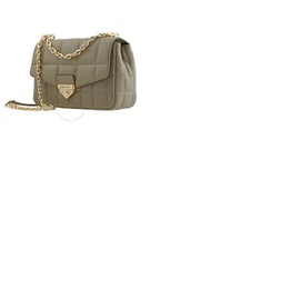 Michael Kors Green Ladies SoHo Large Quilted Leather Shoulder Bag 30F0L1SL3L