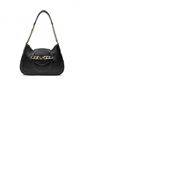 마이클 코어스 Michael Kors Ladies Hally Extra-small Shoulder Bag in Black 30F1G2HL1L-001