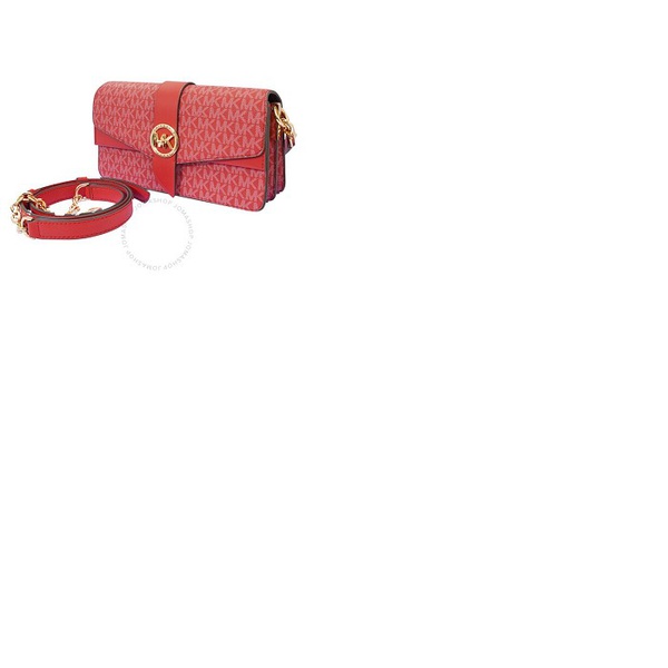마이클 코어스 Michael Kors Crimson Ladies Greenwich Convertible Shoulder Bag - Crimson 30H1GGRL6V-602