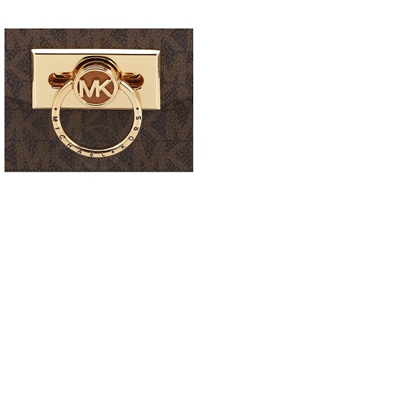 마이클 코어스 Michael Kors Ladies Hendrix Extra-small Logo Convertible Crossbody Bag - Brown 32F0G1HC0B-252