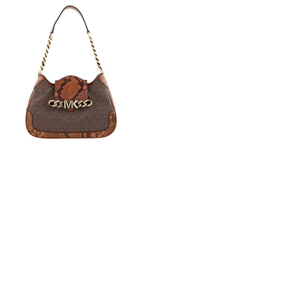 마이클 코어스 Michael Kors Small Hally Signature Logo Print Shoulder Bag 30H1A2HL0E-227