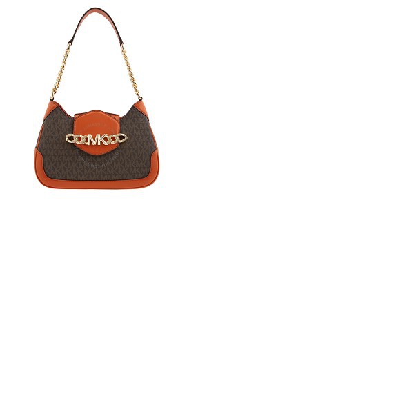 마이클 코어스 Michael Kors Signature Logo-print Small Hally Shoulder Bag 30F1G2HL1B