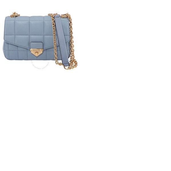 마이클 코어스 Michael Kors Pale Blue Soho Small Quilted Leather Shoulder Bag 30H0G1SL1T-487