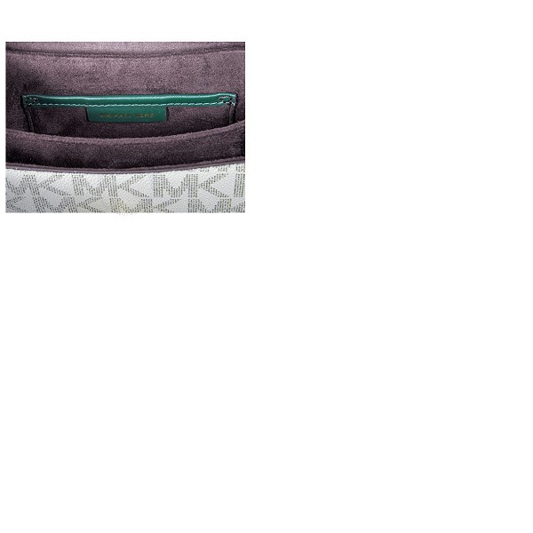 마이클 코어스 Michael Kors Green Ladies Hendrix Extra-small Two-tone Logo Convertible Crossbody Bag 32H0G1HC0T