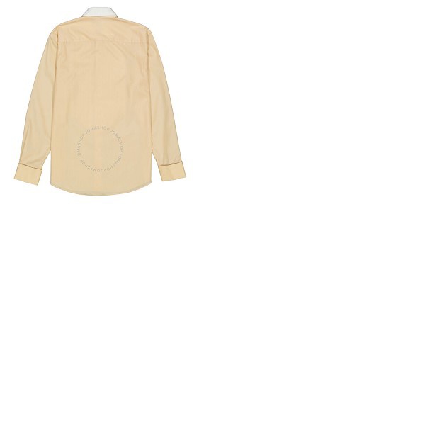 버버리 버버리 Burberry Cotton Poplin Classic Fit Pleated Bib Dress Shirt 4558057
