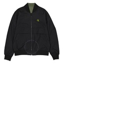 Calvin Klein Mens Black Reversible Bomber Jacket J319232-BEH