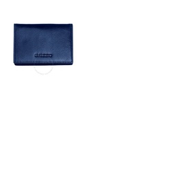 Breed Porter Genuine Leather Bi-Fold Wallet - Navy BRDWALL002-BLU