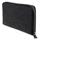 Coach Black Mens Travel Wallet In Signature Leather 66864 BLK