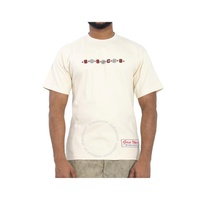Gcds Mens Whitecup SOS Logo Print Regular T-shirt SS22M130107-57