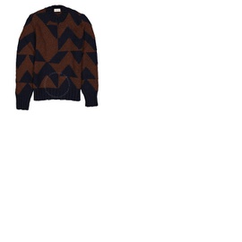 몽클레어 Moncler Mens Geometric Pattern Knitted Crewneck Sweater E20919045400-C9014-778