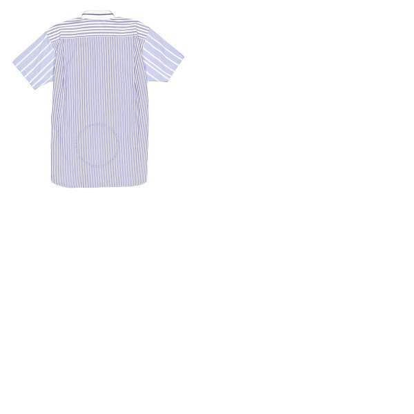  Comme Des Garcons Mens Multicolor Short Sleeve Mixed Stripe Shirt S28078-1