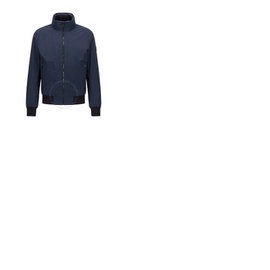휴고 Hugo Boss Mens Dark Blue Costa5 Blouson Jacket 50460796-404